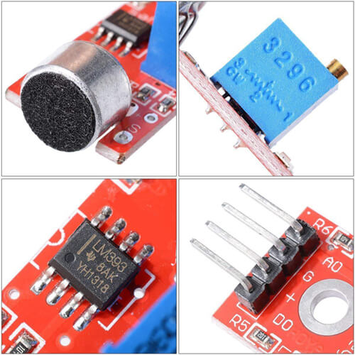 Sound Detection Sensor Module 4 Pin