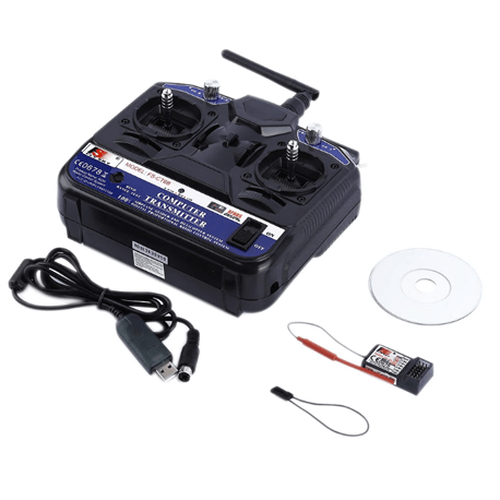 FlySky FS-CT6B 6-Channel 2.4 Ghz Transmitter and Receiver