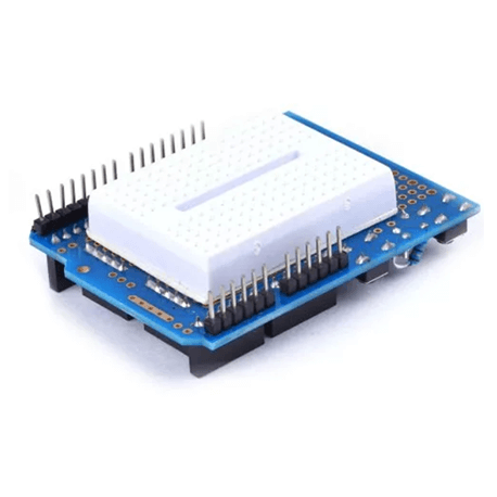 UNO Proto Shield with SYB-170 mini breadboard